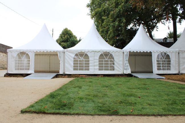 Tente louée a Petit-Quevilly prés de Rouen pour une inauguration